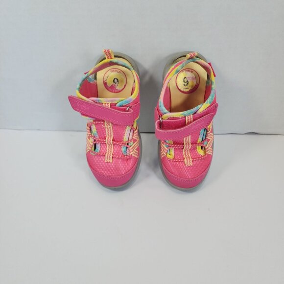 ❤️2/$15 Oshkosh Pink Girl Child Toddler Sandal Size 9 - Picture 6 of 8